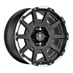 Felga aluminiowa 18" SPARCO Dakar 18x8,5 ET27 6x139,7 Matt Black Lip Polished Rivets