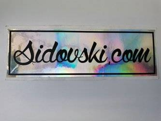 Slap Sidovski.com 20cm Hologram