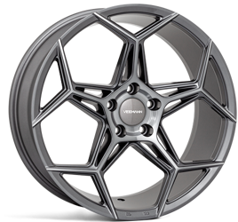 Felga aluminiowa 19" Veemann V-FS40 19x9,5 ET42 5x112 Graphite Smoke Machined