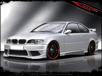 Dokładki Progów Maxton BMW 3 E46 Coupe & Cabrio < Generation V >