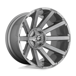 Felga aluminiowa 20" Fuel Contra Platinum 20x9 ET2 6x135/139,7 Brushed Gun Metal Tinted Clear