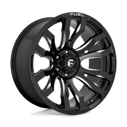 Felga aluminiowa 17" Fuel Blitz 17x9 ET-12 8x170 Gloss Black Milled