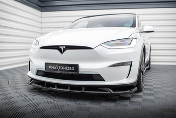 Splitter Przedni V.2 Maxton Tesla Model X Mk1 Facelift