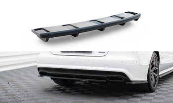 Splitter Tylny (Z dyfuzorem) Maxton Audi A7 S-Line C7 Facelift (Z dyfuzorem)