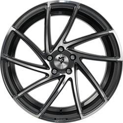 Felga aluminiowa 19" mbDESIGN KV2 19x8,5 ET43 5x108 Szary połysk polerowane