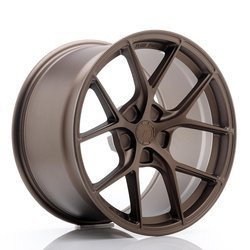 Felga aluminiowa 18" Japan Racing SL01 18x10,5 ET25-38 5H BLANK Matt Bronze