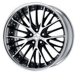 Felga aluminiowa Work Wheels SCHWERT SG2 20" Black Cut Clear(BP)