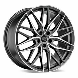 Felga aluminiowa 21" MSW 50 21x10 ET44 5x112 Matt Gun Metal Full Polished