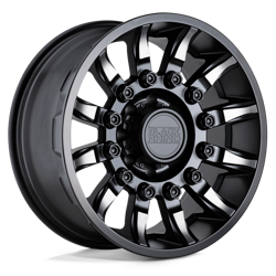 Felga aluminiowa 20" Black Rhino Mission 20x9 ET2 5x139,7 Matte Black W/ Machined Tinted Spokes