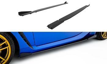 Dokładki progów Street Pro V.1 + Flaps Maxton Toyota GR86 Mk1 / Subaru BRZ Mk2