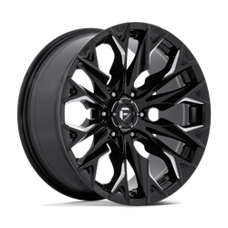 Felga aluminiowa 20" Fuel D803 FLAME 20x9 ET1 6x139,7 Gloss Black Milled