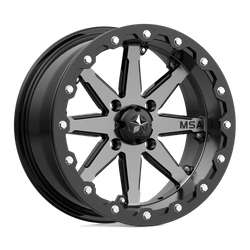 Felga aluminiowa 16" MSA Offroad Wheels M21 LOK BEADLOCK 16x7 ET0 4x137 Charcoal Tint