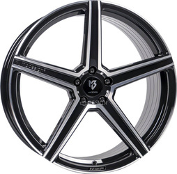Felga aluminiowa 21" mbDESIGN KV1S DC 21x11,5 ET65 5x130 Czarny połysk polerowany