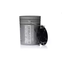Wiadro do mycia felg Work Stuff WHEELS Grey Bucket + Separator