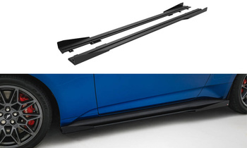 Dokładki Progów Street Pro + Flaps Maxton Ford Mustang GT / Dark Horse Mk7