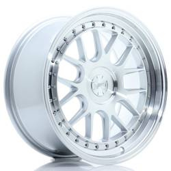 Felga aluminiowa 18" Japan Racing JR40 18x8,5 ET15-35 5H BLANK Silver Machine