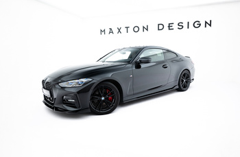 Zestaw Splitterów Maxton BMW 4 M-Pack Coupe G22 / G22 Facelift