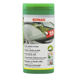 Sonax ściereczki do szyb - opakowanie 25 sztuk