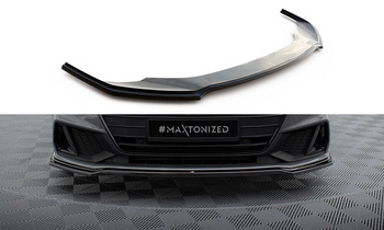 Splitter Przedni V.1 Maxton Audi A7 S-Line C8 / S7 C8 / C8 Facelift / S7 Facelift