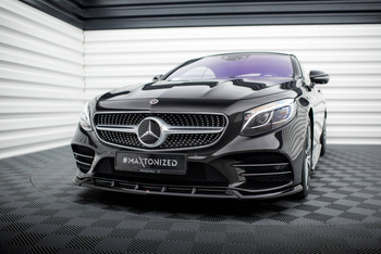 Splitter Przedni V.2 Maxton Mercedes-Benz S Coupe AMG-Line C217 Facelift