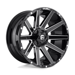 Felga aluminiowa 22" Fuel Contra 22x10 ET-18 5x139,7/150 Gloss Black Milled