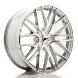 Felga aluminiowa 20" Japan Racing JR28 20x8,5 ET20-40 5H BLANK Silver MachinedFace