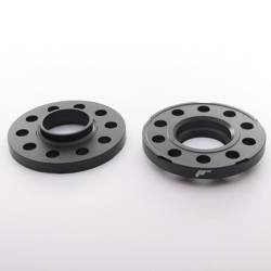 Dystanse przelotowe z kołnierzem JR Wheels JRWS2 15mm 4x108 65,1 Czarne