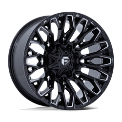Felga aluminiowa 22" Fuel 1PC FC865 STRIKE 22x12 ET-44 BLANK Gloss Black Milled