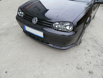 Splitter przedni Maxton Volkswagen Golf MK4 (czarny połysk)