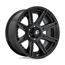 Felga aluminiowa 20" Fuel Rogue 20x9 ET1 5x127 Gloss Machined Double Dark Tint