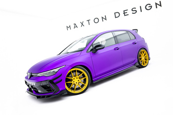 Zestaw Splitterów V.1 Maxton Volkswagen Golf R Hatchback Mk8 Facelift