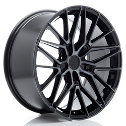 Felga aluminiowa 19" Japan Racing JR38 19x9 ET20-40 5H BLANK Black Machined w/Tinted Face