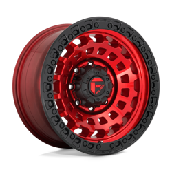 Felga aluminiowa 17" Fuel Zephyr 17x9 ET1 6x139,7 Candy Red Black Bead Ring