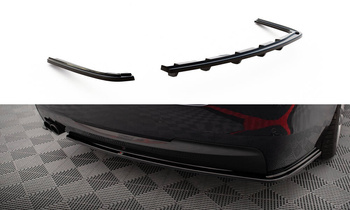 Splitter tylny Maxton BMW 5 F10 M-Pack (czarny połysk)