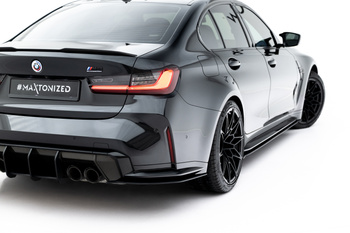 Splittery Tylne Boczne Street Pro V.3 Maxton BMW M3 Sedan / Touring G80 / G81