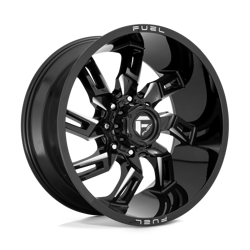 Felga aluminiowa 20" Fuel Lockdown 20x10 ET-18 6x135 Gloss Black Milled