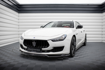 Splitter Przedni V.2 Maxton Maserati Ghibli Mk3 Facelift