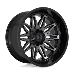 Felga aluminiowa 22" XD XD859 GUNNER 22x10 ET-18 5x139,7/127 Gloss Black Machined