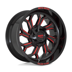 Felga aluminiowa 22" Moto Metal MO999 22x12 ET-44 6x135/139,7 Gloss Black Milled