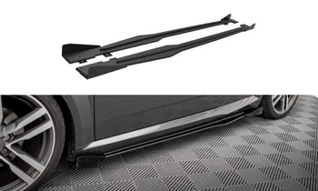 Dokładki progów Street Pro + Flaps Maxton Audi TT S / S-Line 8S