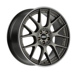 Felga aluminiowa 22" BBS CH-R 2 22x9,5 ET30 5x112 Platinum Silver