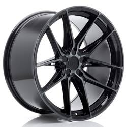 Felga aluminiowa 20" Japan Racing JR44 20x10 ET15-35 5H BLANK Black Machined w/Tinted Face