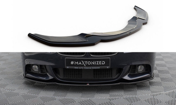 Splitter przedni Maxton V2 BMW 5 F10/F11 M-Pack (czarny połysk)