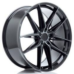 Felga aluminiowa 22" Japan Racing JR44 22x10 ET20-46 5H BLANK Black Machined w/Tinted Face