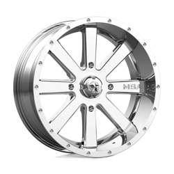 Felga aluminiowa 20" MSA Offroad Wheels M34 FLASH 20x7 ET0 4x156 Chrome