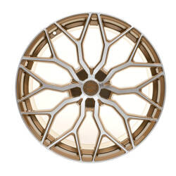 Felga aluminiowa 20" YOTA YP1 20x10 ET20-43 BLANK Glossy Bronze Brushed
