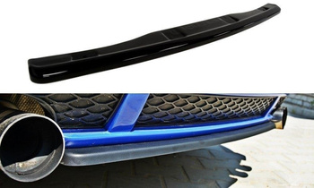 Splitter tylny srodkowy Maxton Audi RS6 C5 Avant (czarny połysk)