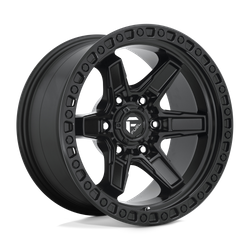 Felga aluminiowa 17" Fuel Kicker 17x9 ET1 6x139,7 Matte Black