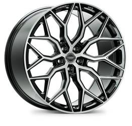 Felga aluminiowa 19" VOSSEN HF2 19x8,5 ET30 5x112 Brushed Gloss Black