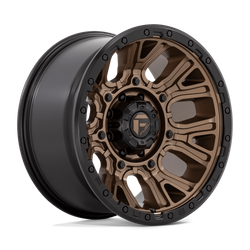 Felga aluminiowa 20" Fuel Traction 20x10 ET-18 8x170 Matte Bronze With Black Ring